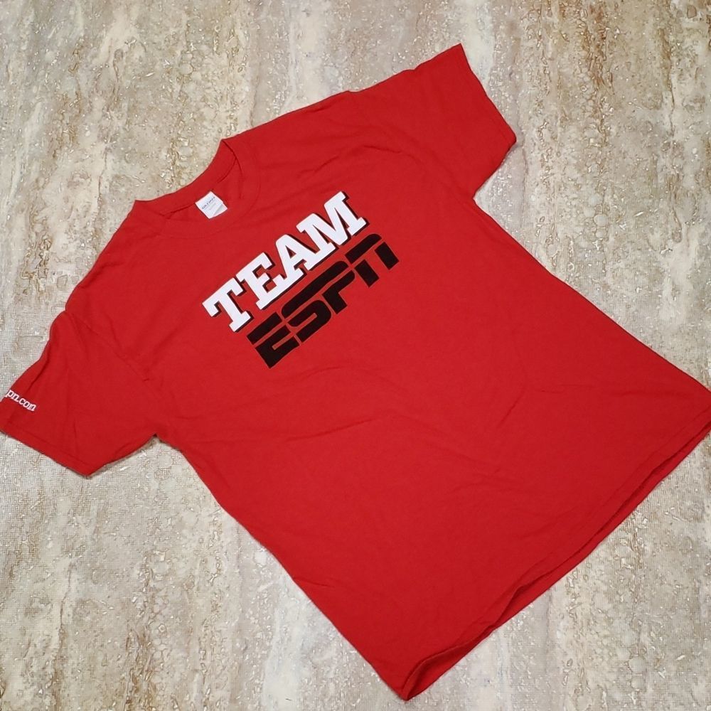 Team Espn Mens Tee Size
